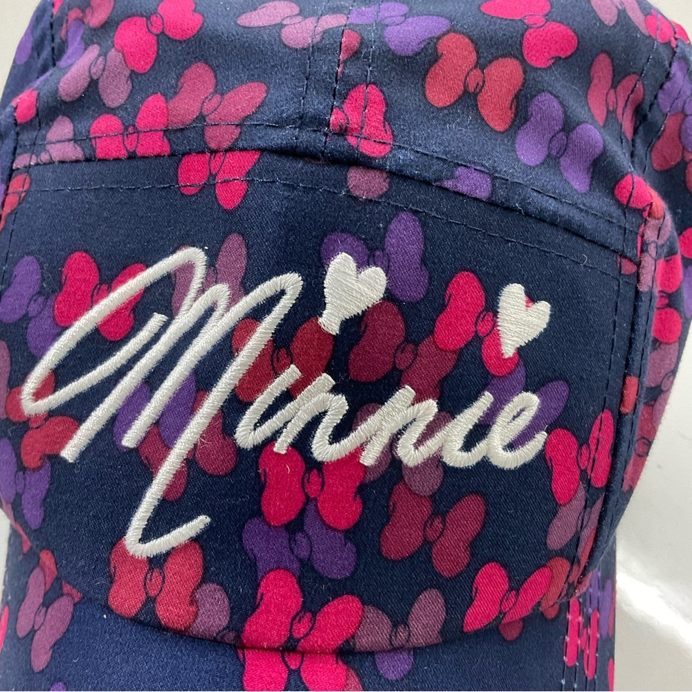 Disney Parks Minnie Mouse 5-panel lightweight adult hat - Picture 7 of 9